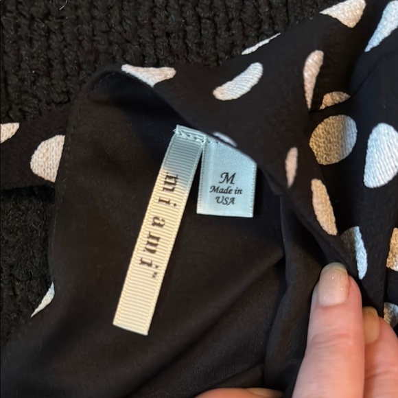 Black and White Polka Dot Dress - Picture 2 of 3